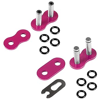 Amazon.com: Caltric Pink O-Ring Drive Chain Compatible with