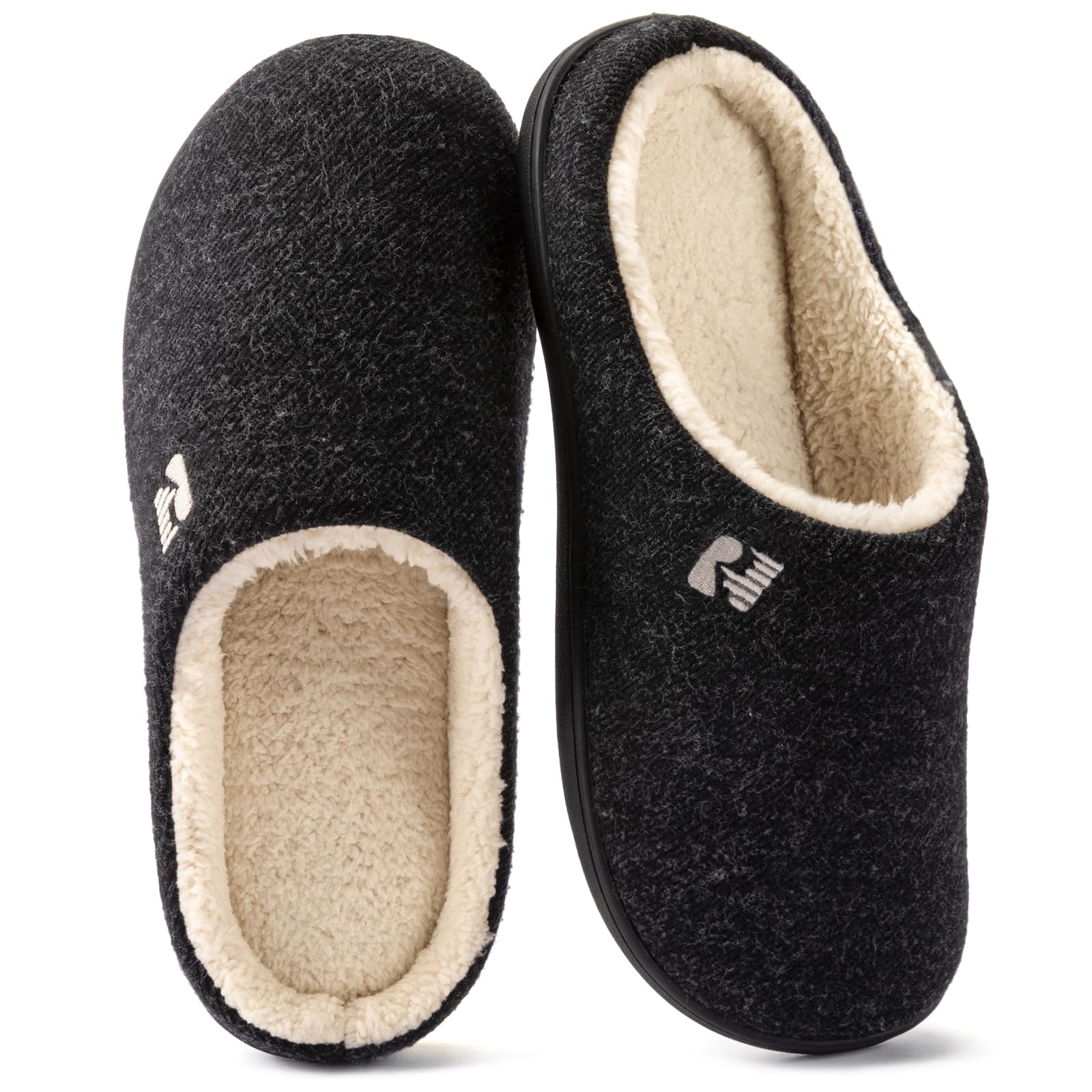 RockDove Bicolore Pantofola da Uomo in Memory Foam