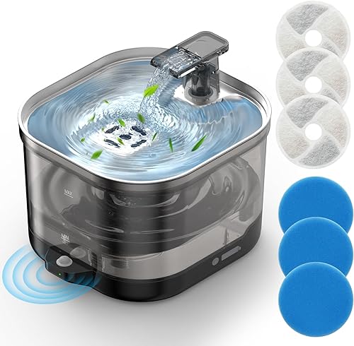 Fuente de agua para gatos sin cable, fuente de bebida para mascotas para gatos, tanque desmontable para interiores, fuentes para gatos para beber, disponible en Yaxa Colombia
