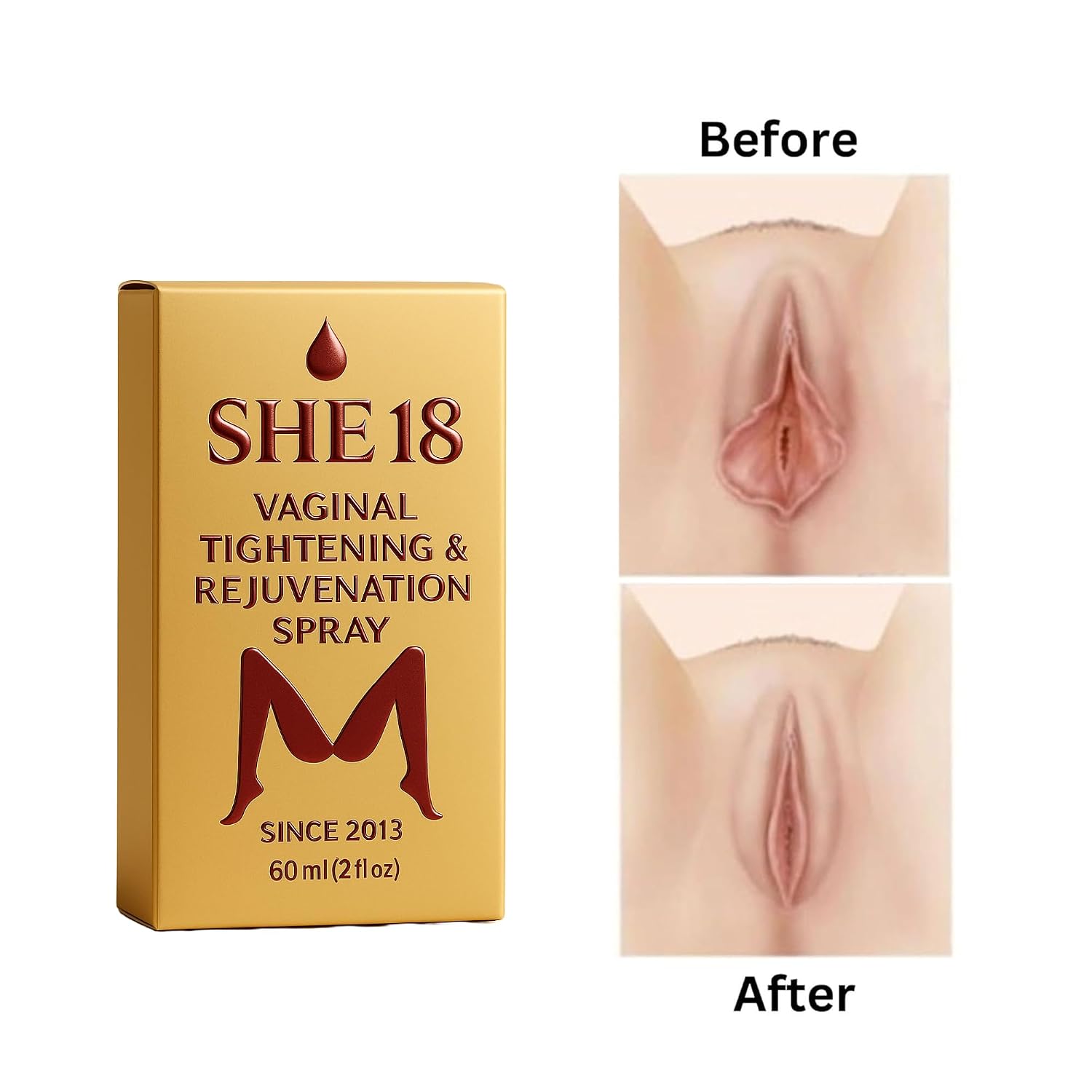 Yana SHE18 Vaginal Rejuvenation Spray