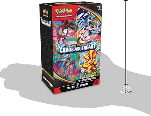 Pokémon : Mega Evolution Booster Pack - Ascending Chaos (6 Boosters) - 3