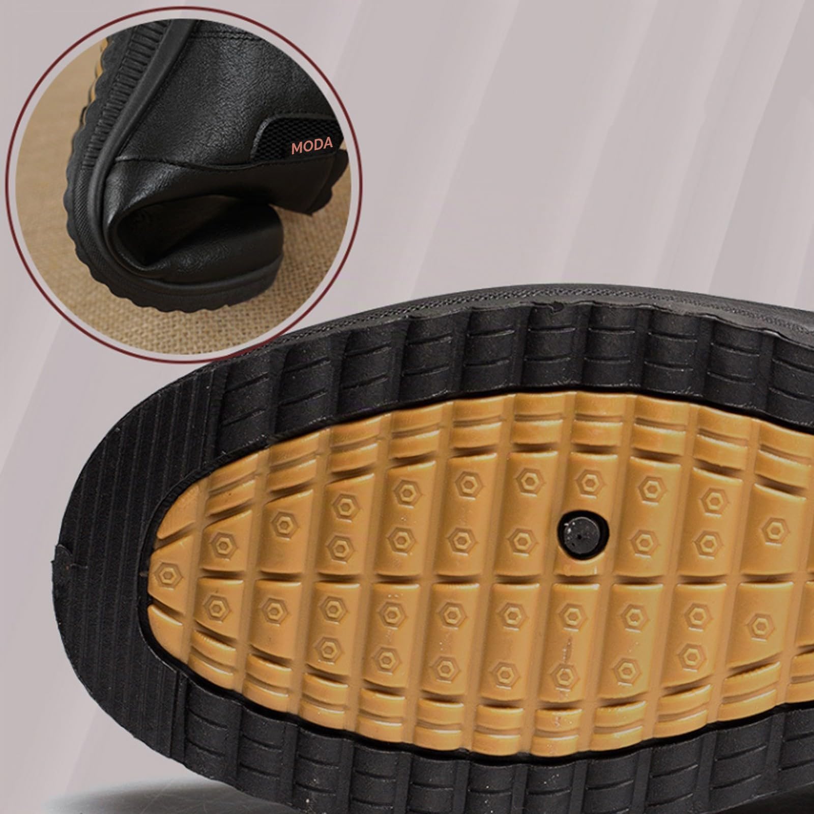 Generisch Scarpe ortopediche, stivali da donna, scarpe da ginnastica invernali, comode e antiscivolo, stivali corti