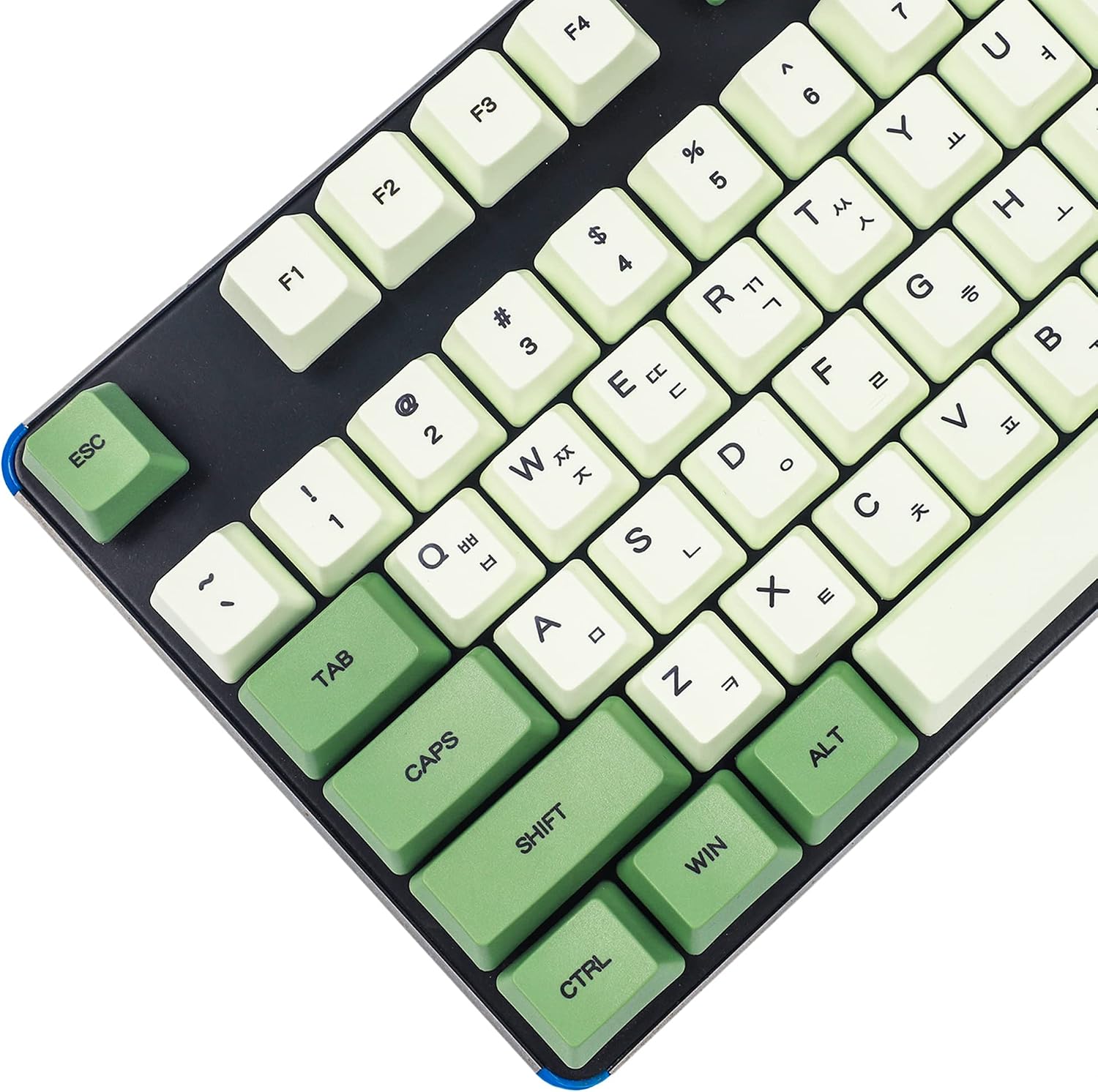 NC OEM Profile Matcha Dye Sub PBT Keycap English Japanese Korean Russian for MX Keyboard 104 87 61 Melody 96 KBD75 ID80 GK64 68 SP84 (Korean Base Kit)