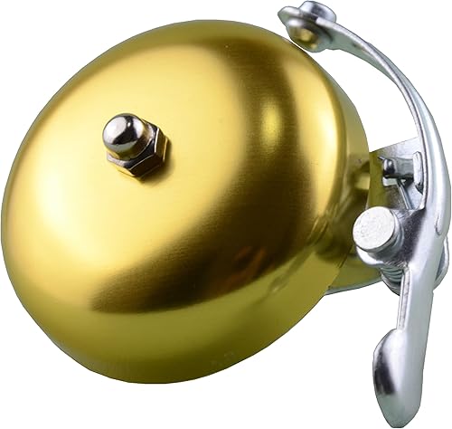 Miniatura 20 de Campana clásica, accesorios de bicicleta con sonido nítido y nítido para adultos y jóvenes, elegante bocina para bicicletas de carretera y montaña