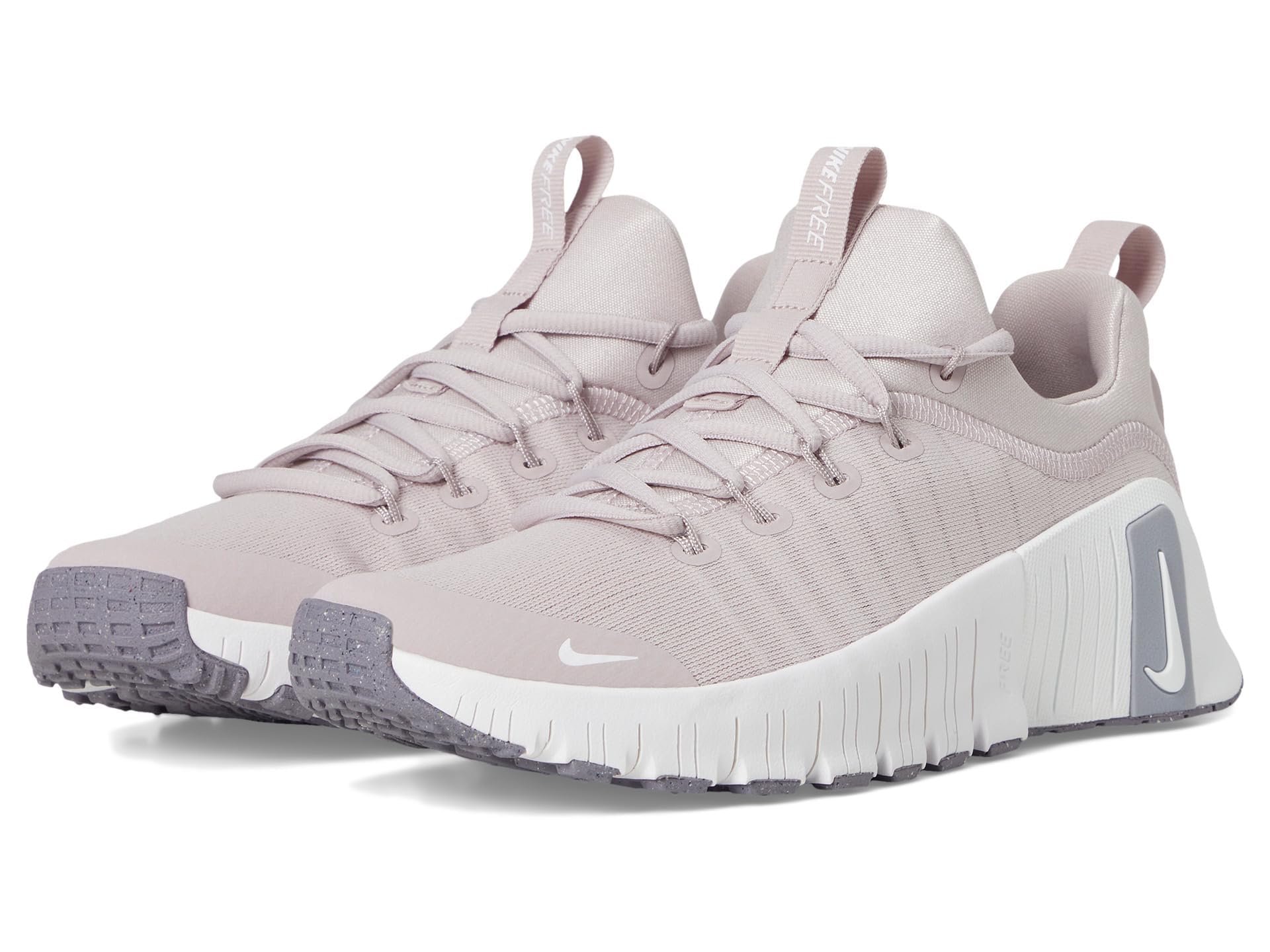 NIKE FJ7126-002 Free Metcon 6 Men Platinum Violet/White-Cement Grey UK 5.5
