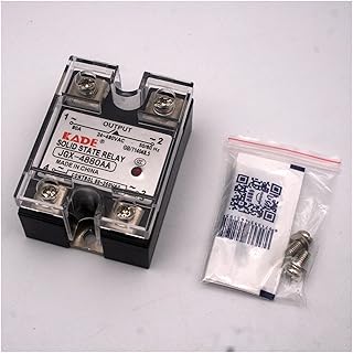 LIDON Relé de estado sólido monofásico SSR Jgx-50 AA / 60AA / 75AA /80AA controlado CA SSR com tampa de plástico contra poeira