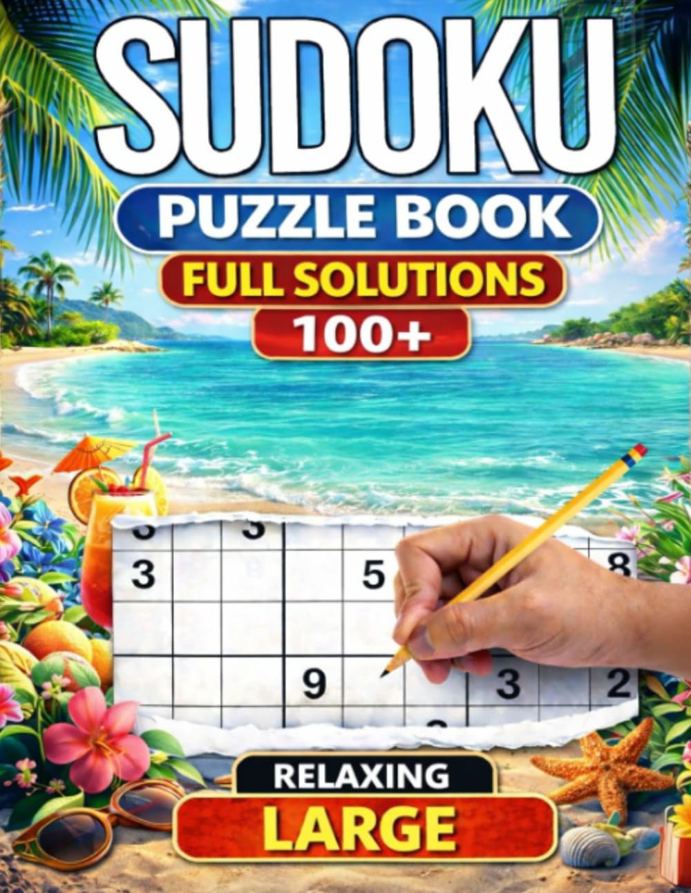 SUDOKU Puzzles Relaxing: 9x9 Full Solutions
