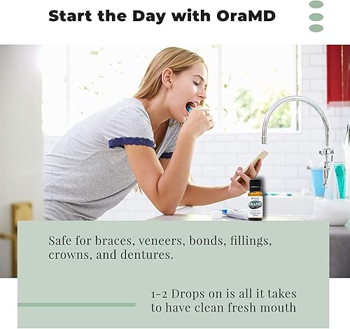 Miniatura 9 de OraMD Extra Strength (4) - Alternativa natural para pasta de dientes y enjuague bucal - Solución natural para dientes sanos y encías saludables -