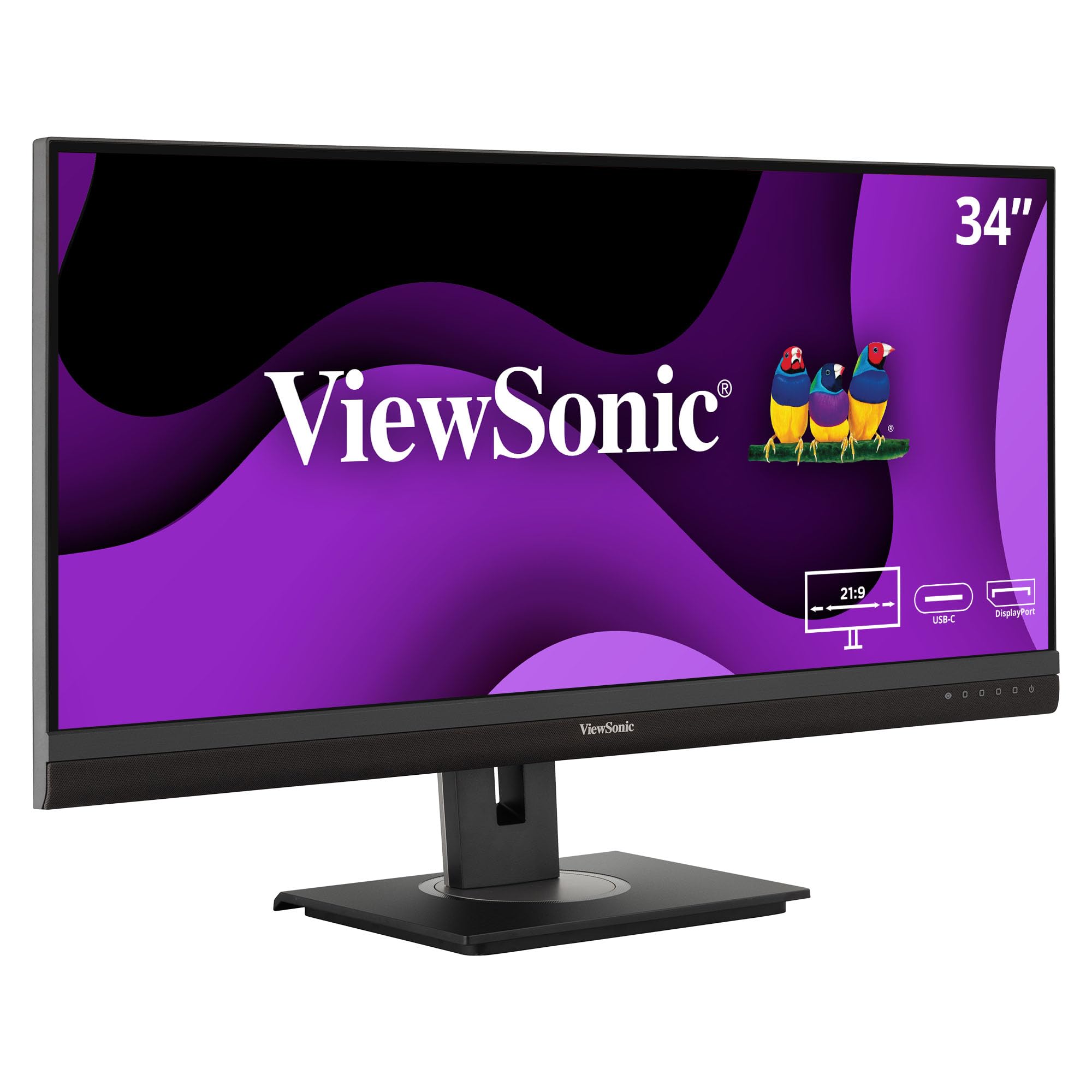ultrawide qhd monitor 219 inch ergonomically designed usb c