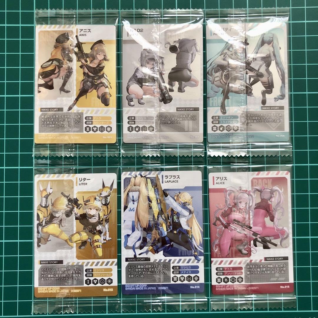 Amazon.co.jp: 勝利の女神：NIKKE ウエハース ニケ カード アニス