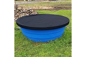 6 Foot Round Stock Tank Pool Cover for Poly Swimming Pools