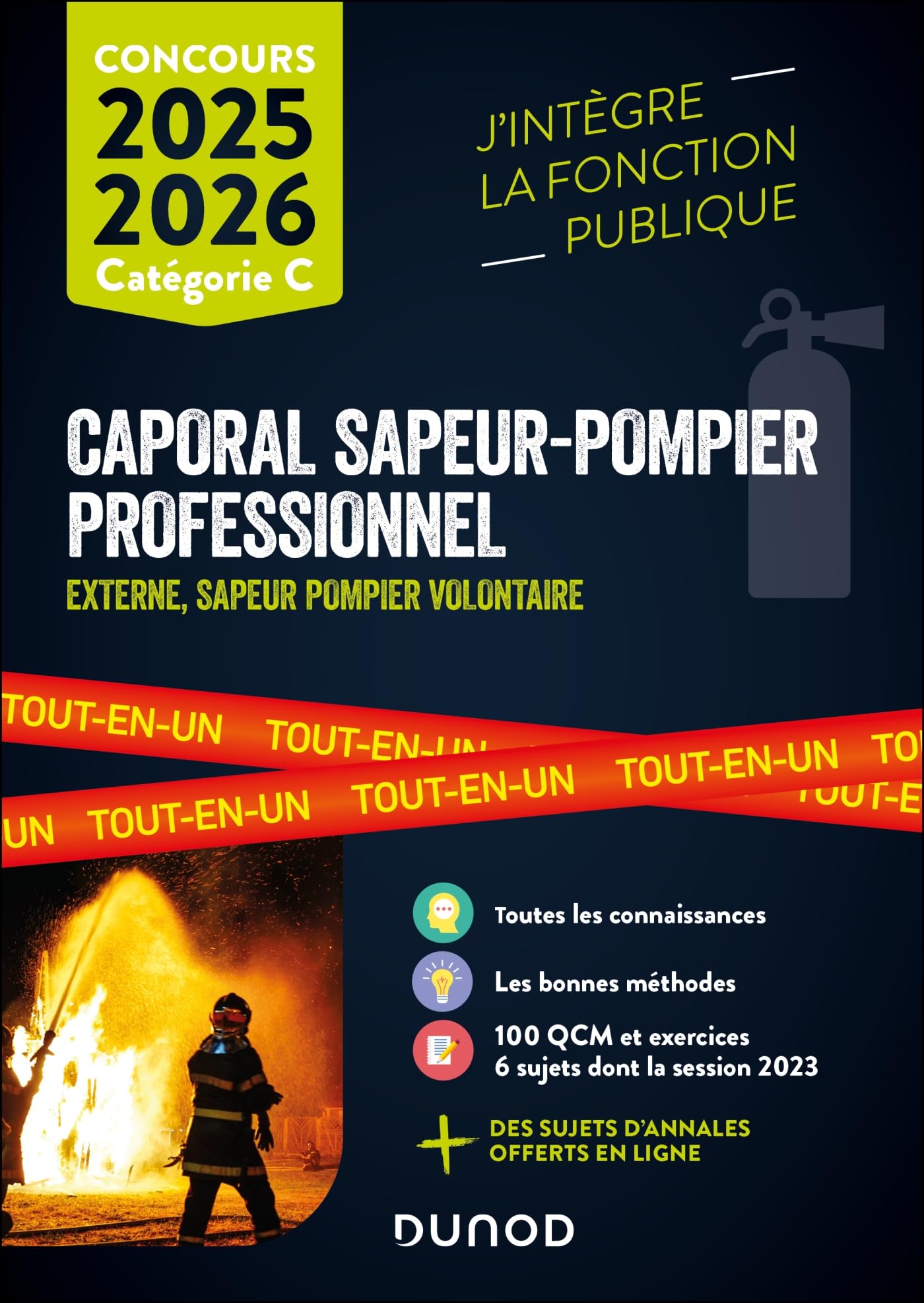 Concours Caporal sapeur-pompier professionnel 2025-2026: Tout-en-un