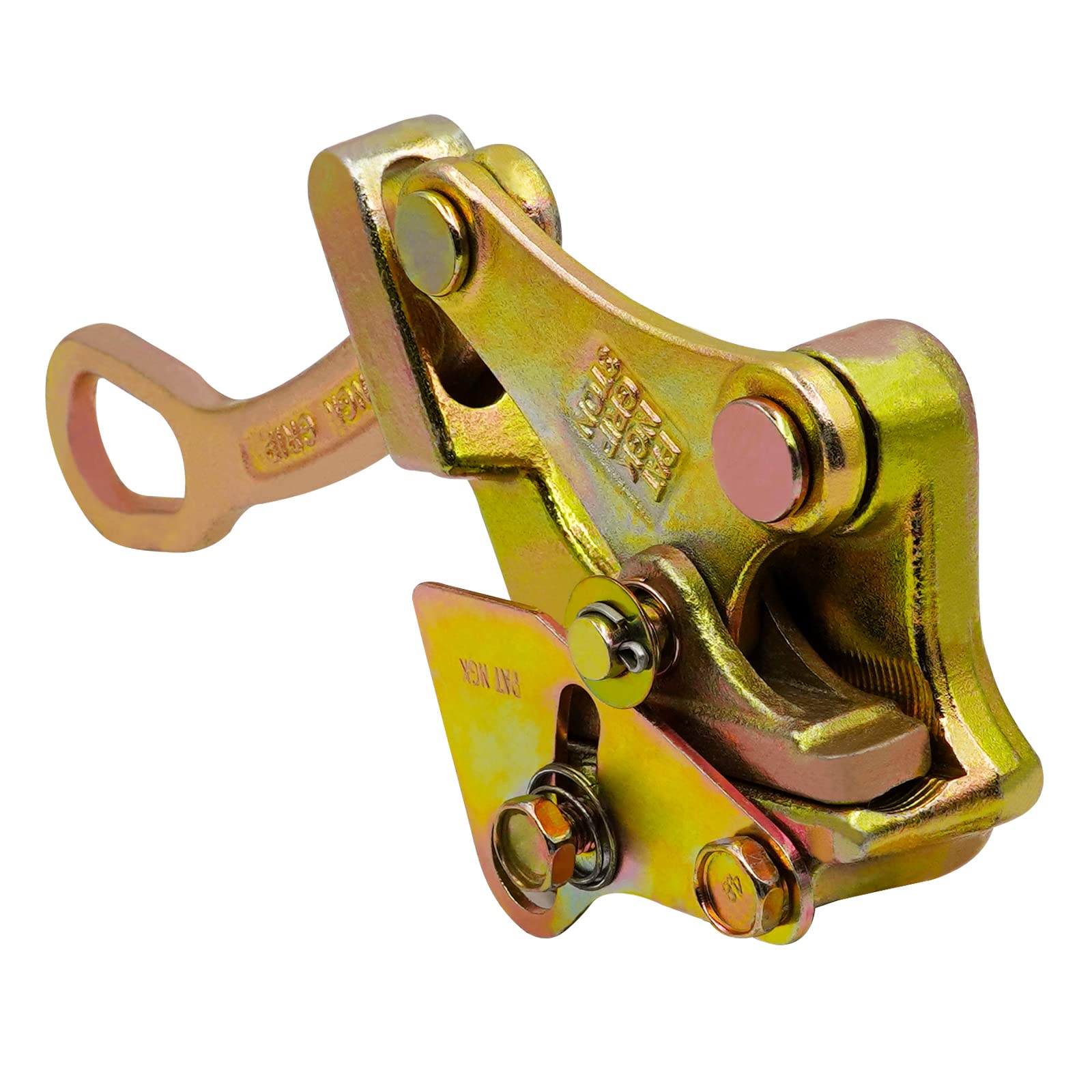 PAULOZYN Cable Grip Wire Grip Steel Rope Jaw Puller Pulling 6613 Lbs for Wire Rope (3 Ton)