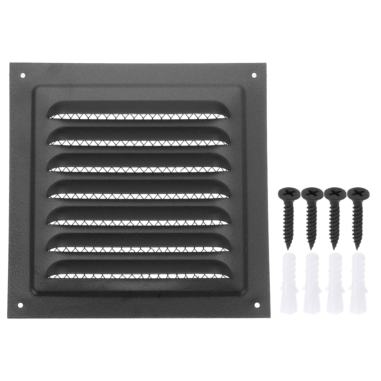 PATIKIL 6"x6" Stainless Steel Gable Vent