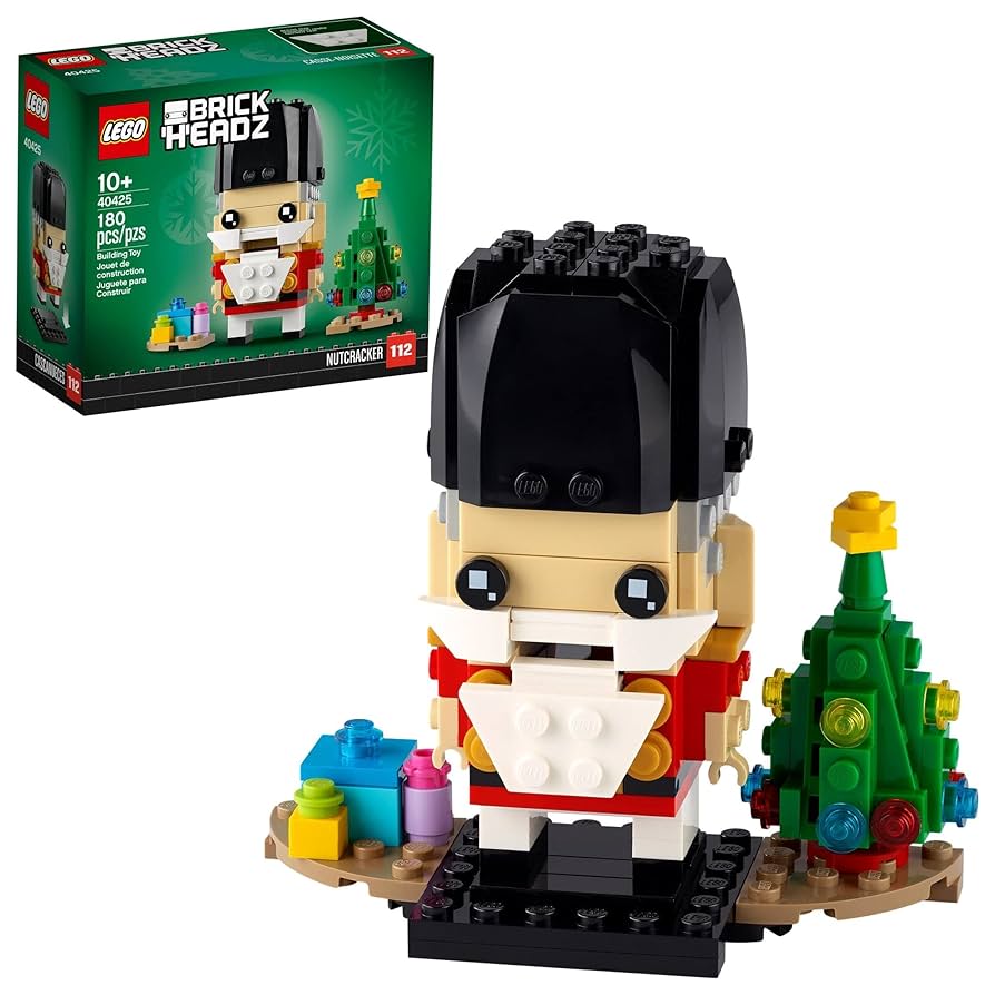 Amazon.com: LEGO BrickHeadz Nutcracker 40425 Building Kit