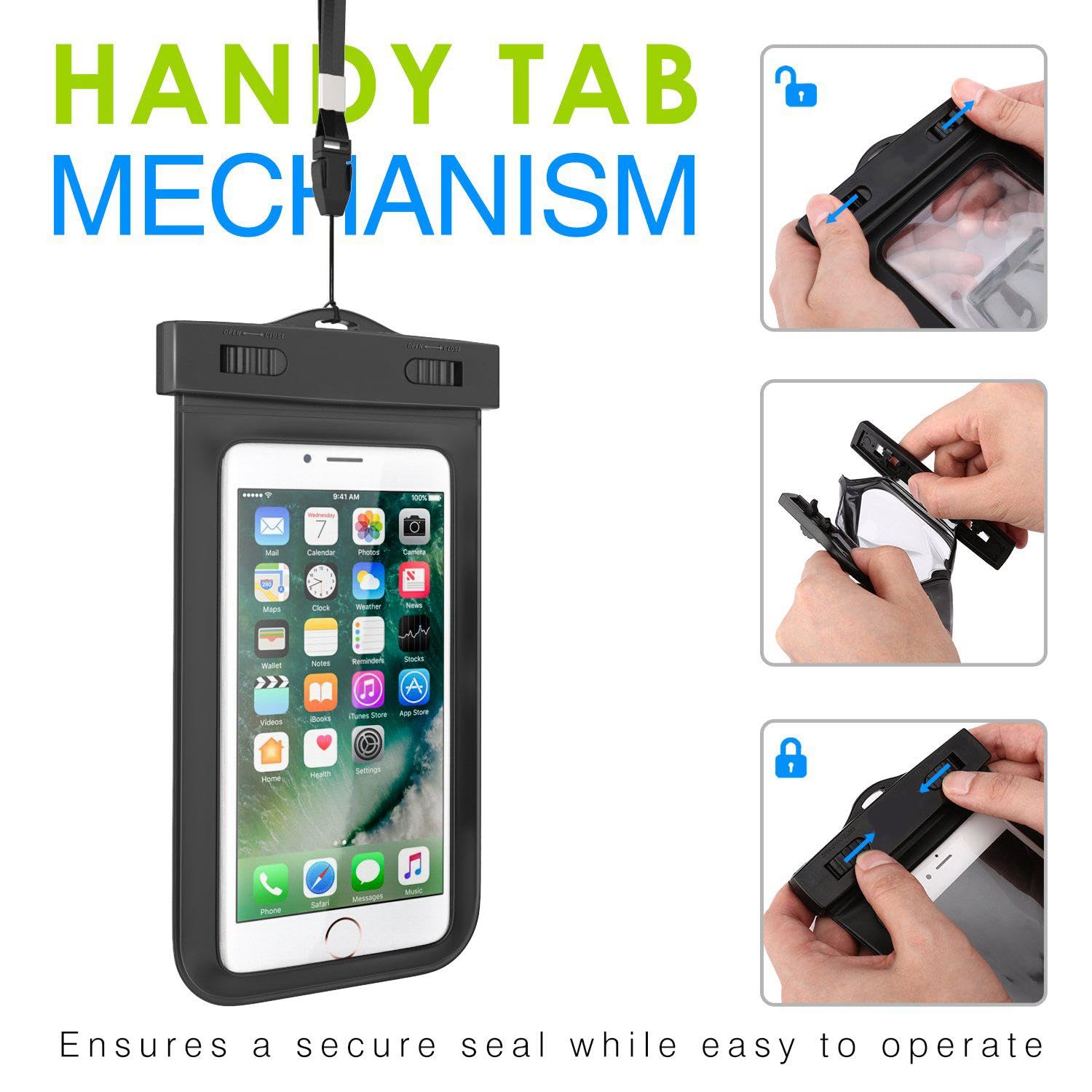 PULUZ 40m/130ft Waterdichte Case voor iPhone 16 Pro, Professionele Onderwater Duiken Behuizing Cover voor 16 Pro Fotografie & Video(Niet voor ISO 26