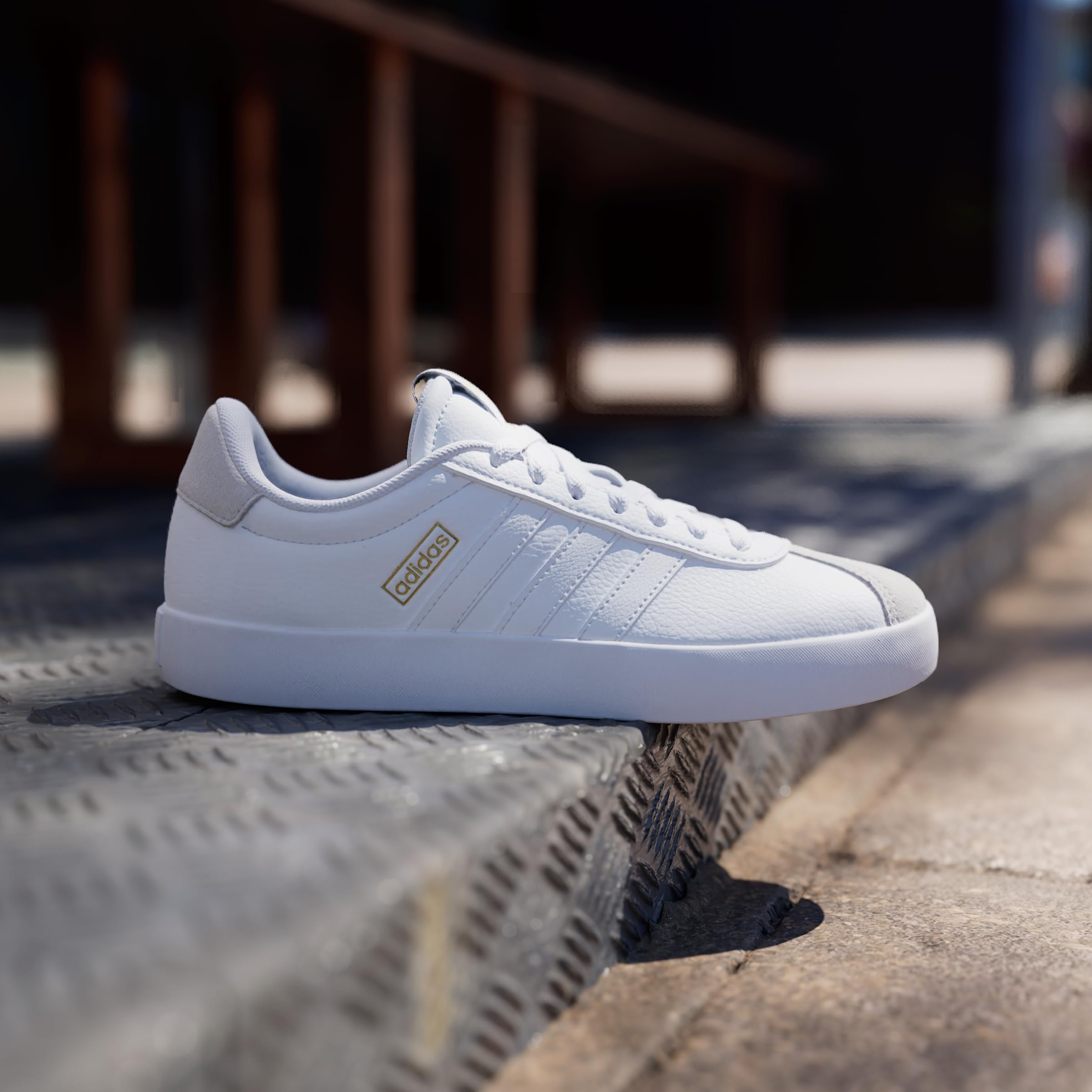 adidas Femme Vl Court 3.0 Shoes, Cloud White / Cloud White / Grey One, 39 1/3 EU