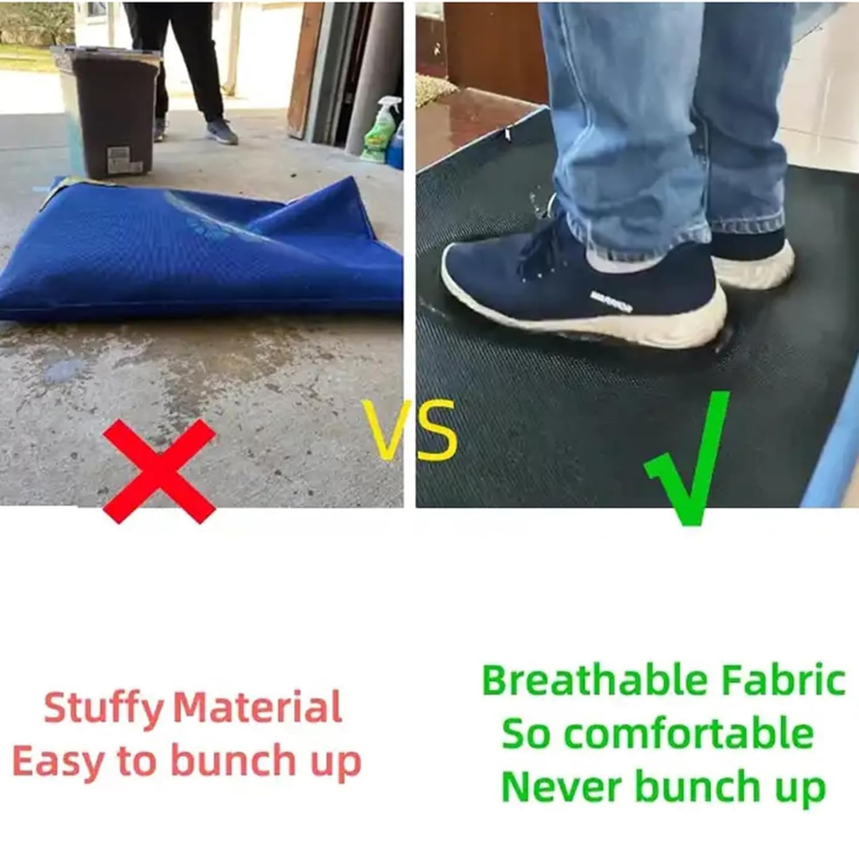 Tapete desinfectante de zapatos, tapete desinfectante para entradas, felpudo de esponja para uso en interiores y exteriores, ideal para hospitales, laboratorios y cría de animales