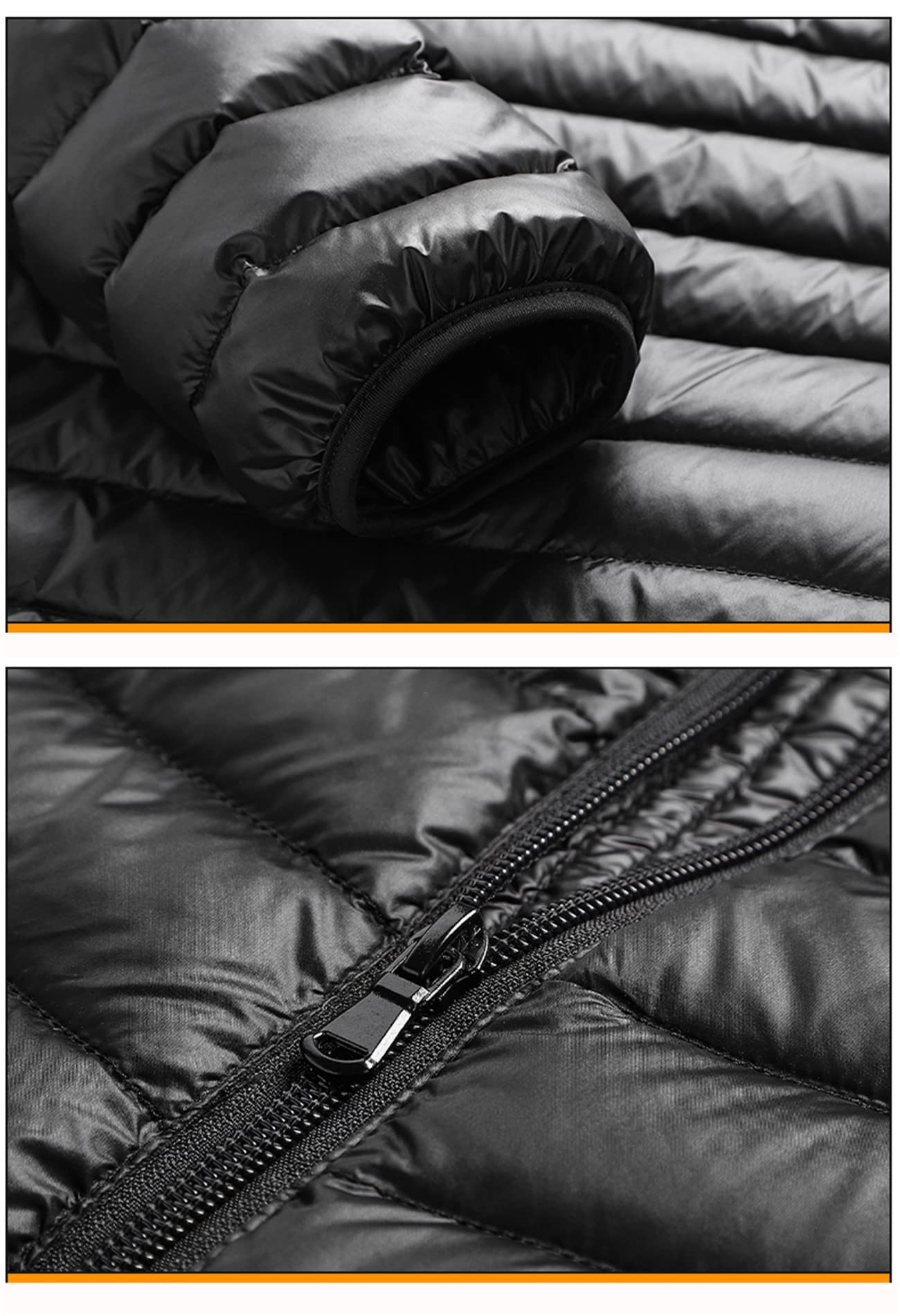 Piumino leggero da uomo ripiegabile acqua e antivento traspirante felpe con cappuccio giù cappotto, Equalizer 2.0 True Balance, X-Large