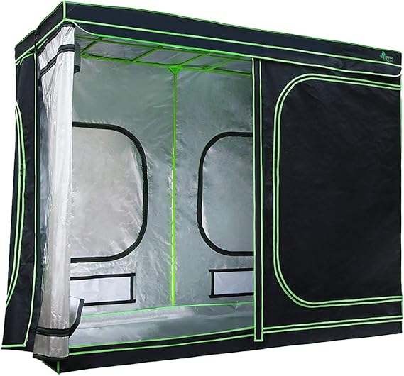 Green Fingers Grow Tent 150x150x200CM Hydroponics Kit Indoor Plant Room System main image 1