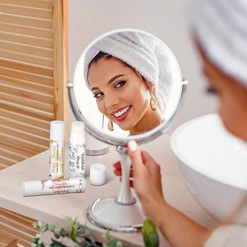 Miniatura 7 de Paquete de 50 regalos religiosos cristianos florales a granel, bálsamos labiales con versículos de la Biblia, recuerdos de fiesta, regalos