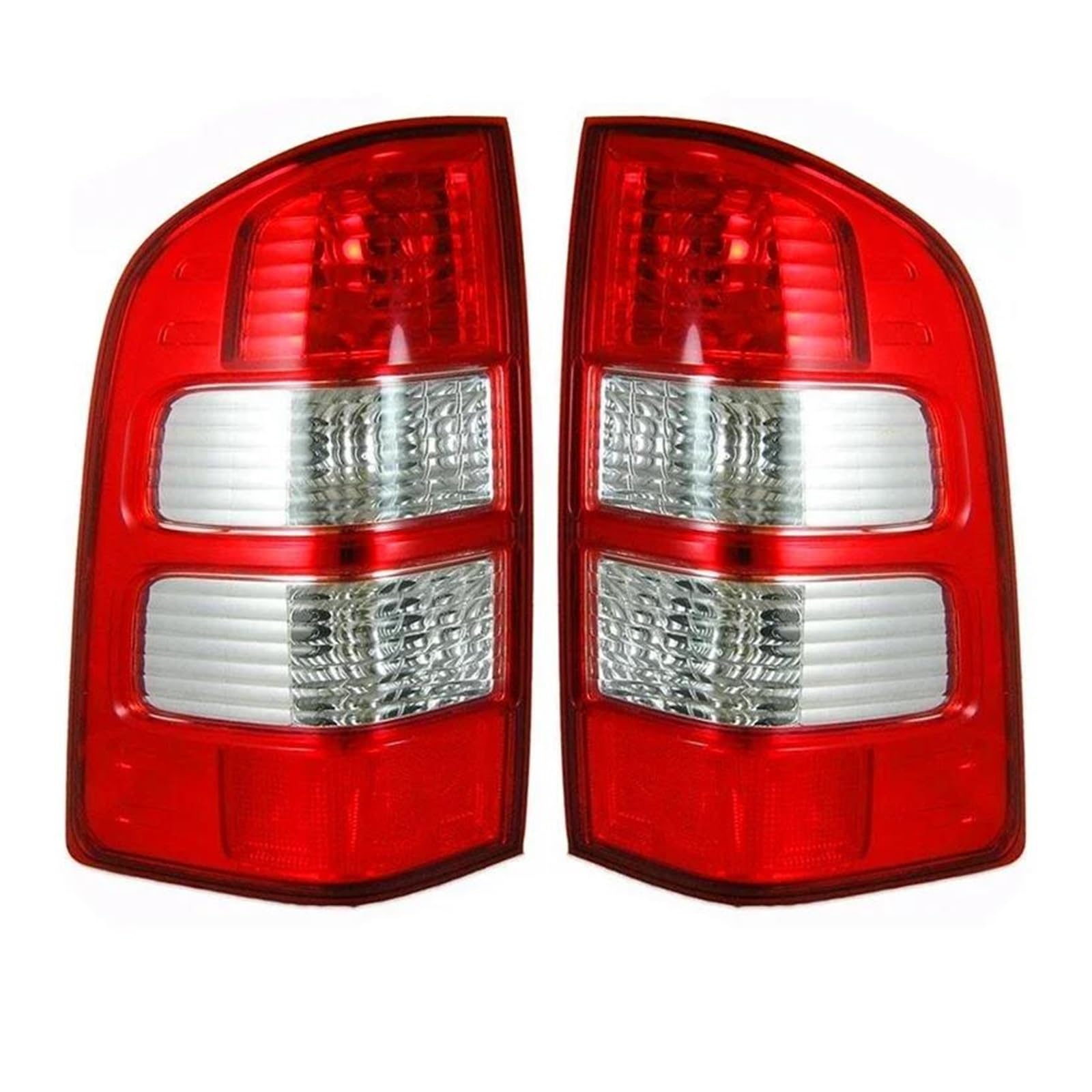 Luz Trasera para Ford para Ranger Thunder Pickup Truck 2006 2007-2011 Estilo Coche Trasera Lámpara Trasera Luces Traseras Arnés Lámpara Ajuste Reflector Parachoques Trasero(Pair)