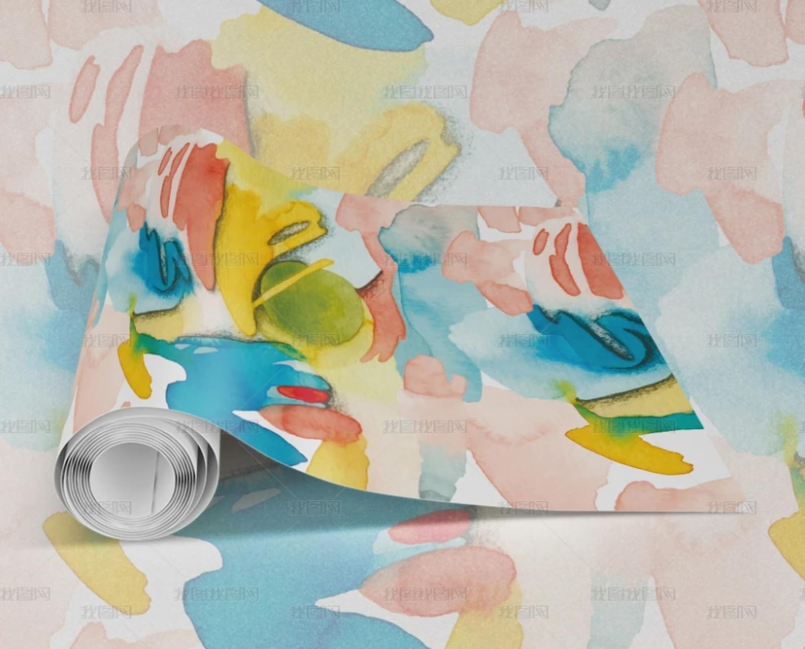Papier peint autocollant anti-tache vinyle adhésif étanche pour rénovation meuble salon