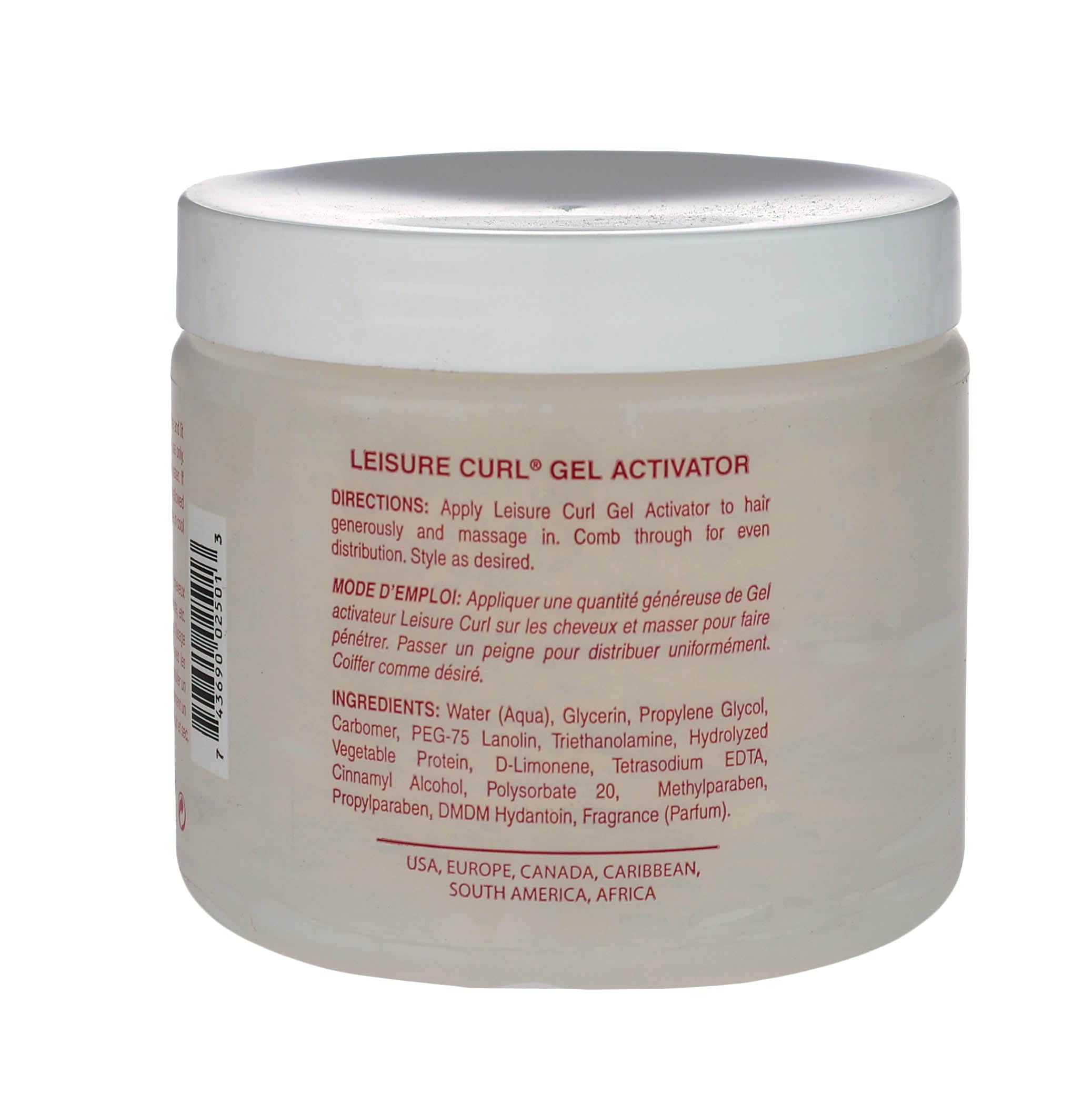 Leisure Curl Gel Activator 16.0 Oz (Pack of 4