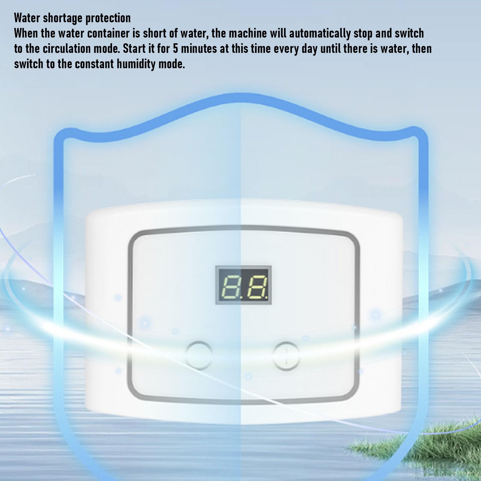 Haofy di Irrigazione Automatica a Goccia per Piante da Interno 850 Ml Al Minuto Irrigatore Automatico per Piante Temporizzatore del Volume Dell'Acqua Regolabile Pompa Ricaricabile per