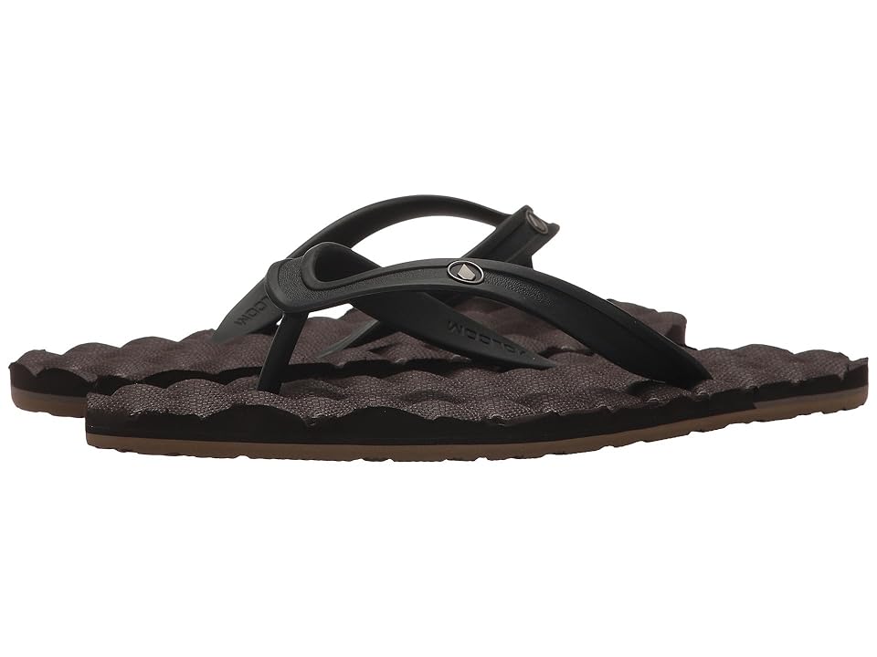 

Volcom Recliner Rubber 2 Sandal (Brown Combo) Men's Shoes