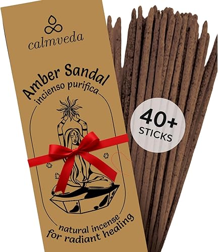 Vista 12 de Mystic Oud Varillas de incienso de madera de agar, (40 + varillas, 9 pulgadas) de grosor, inciensos de resina natural hechos de chips Assam Oudh