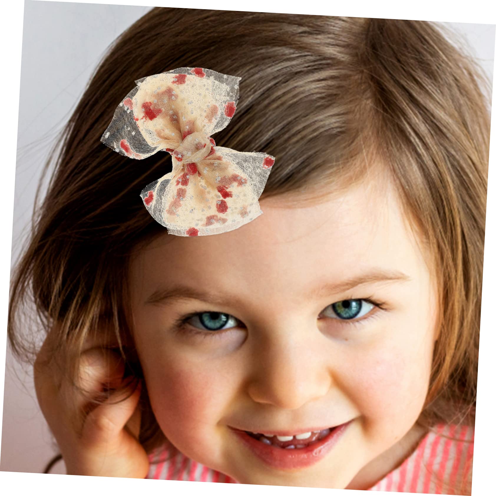FOMIYES 5 Set Di Accessori Per Per Bambine Fermagli Per Fermagli Per in Filato Fiocchi Per Per Bambine Anti-tiro Per Feste A Casa E Viaggi 8 Pezzi*5