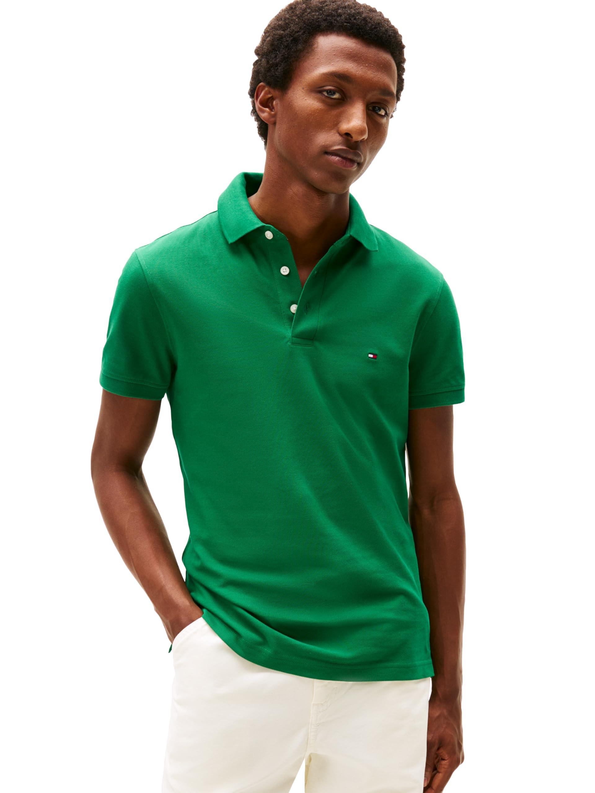 Tommy Hilfiger Men's Short Sleeve Polo Shirts