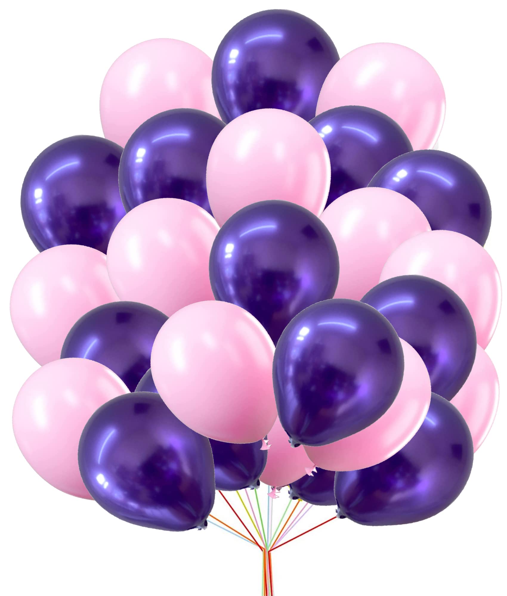 10 pezzi Palloncini in foglio d'alluminio a forma di stella a cinque