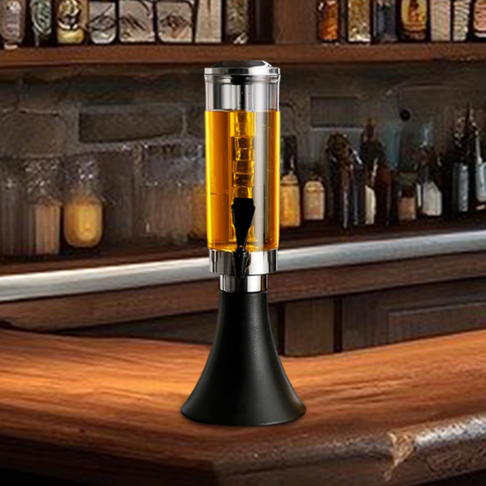 Dispensador de Cerveza de 3 litros, Accesorios para Bar Y Cocina con Grifo Integrado.