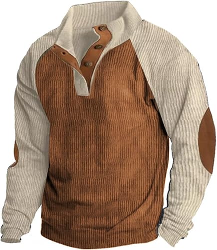 Ofertas diarias del día Chaqueta de forro polar occidental para hombre, suéter con estampado de cabeza de toro de vaquero con cremallera de 14 y