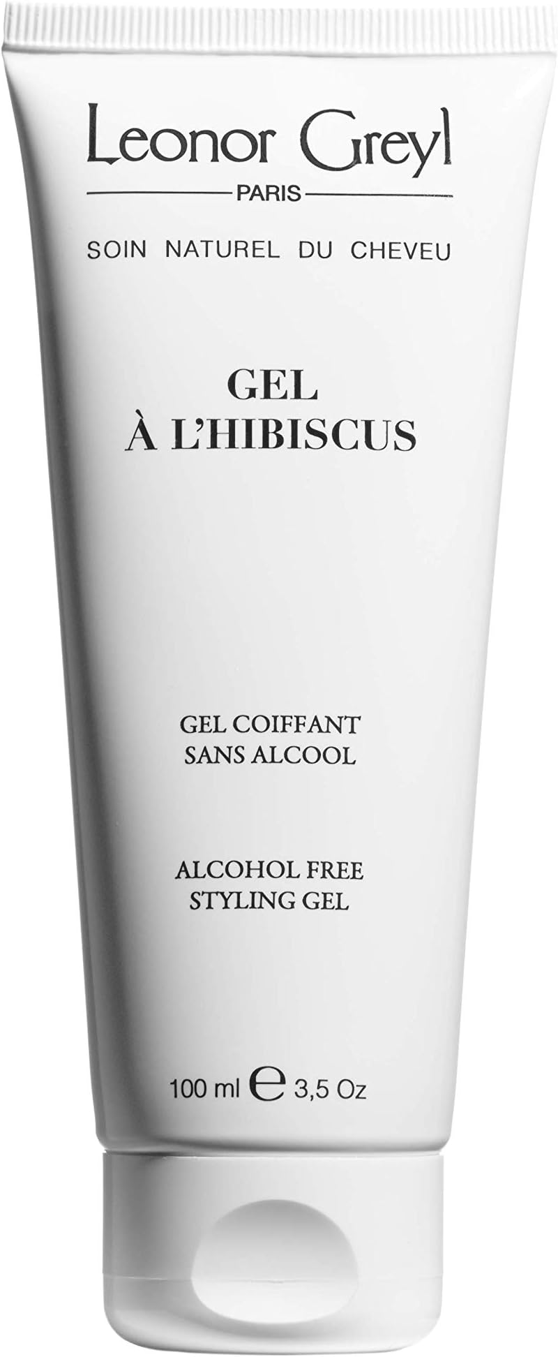 Paris - Gel a L'Hibiscus - Alcohol-Free Styling Gel - Natural Hair Styling Gel to Improve Thickness, Manageability & Shine (3.5 Oz)