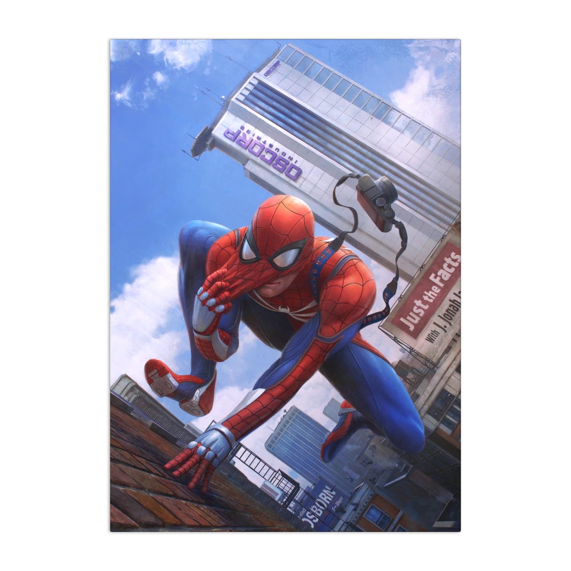 Amazon.com: Displate Official Spiderman Metal Poster