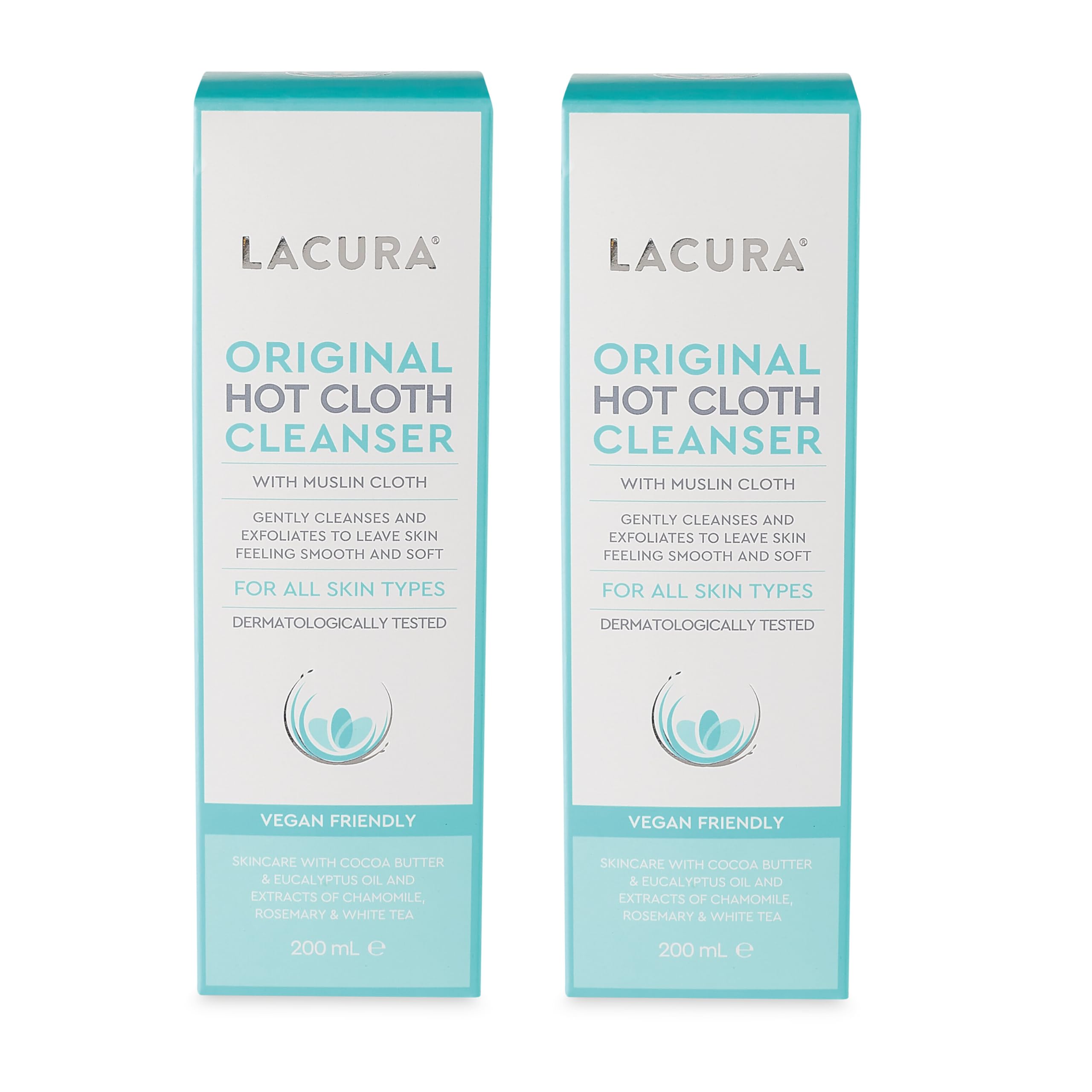 Aldi Lacura - Original Hot Cloth Cleanser with Muslin Cloth