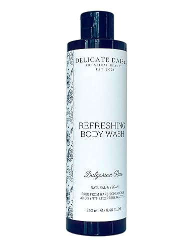 Miniatura 6 de Delicate Daisys Botanical Beauty Rose Refreshing Body Wash 8.45 fl oz | Natural, orgánico, vegano y libre de crueldad animal