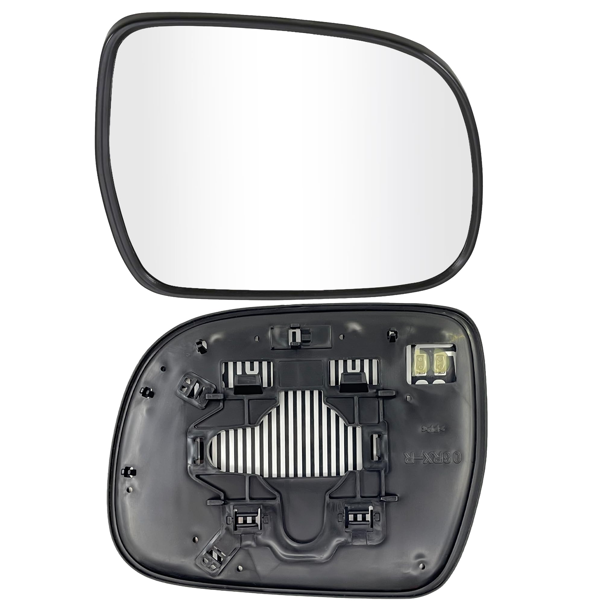 Passenger Side Mirror Compatible with Lexus RX330 2004-2006, 2007-2009 RX350, 2006-2009 RX400h Heated Right Side Mirror Glass with Rear Holder