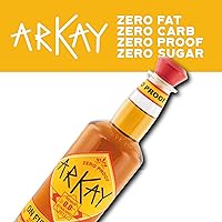 Vista 2 de ARKAY Whisky Zero Proof On Fire Alternativa premium sin alcohol 33.3 fl oz (1L) Cero calorías y azúcar