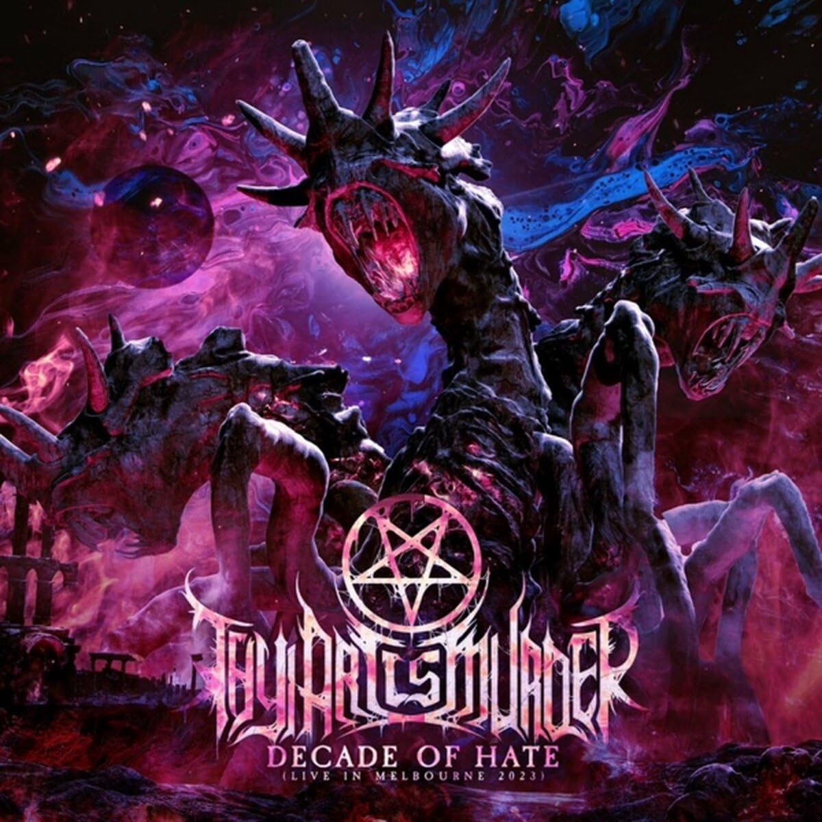 Thy Art Is Murder Decade Of Hate Live In Melbourne 2023 CD NEW SEALED