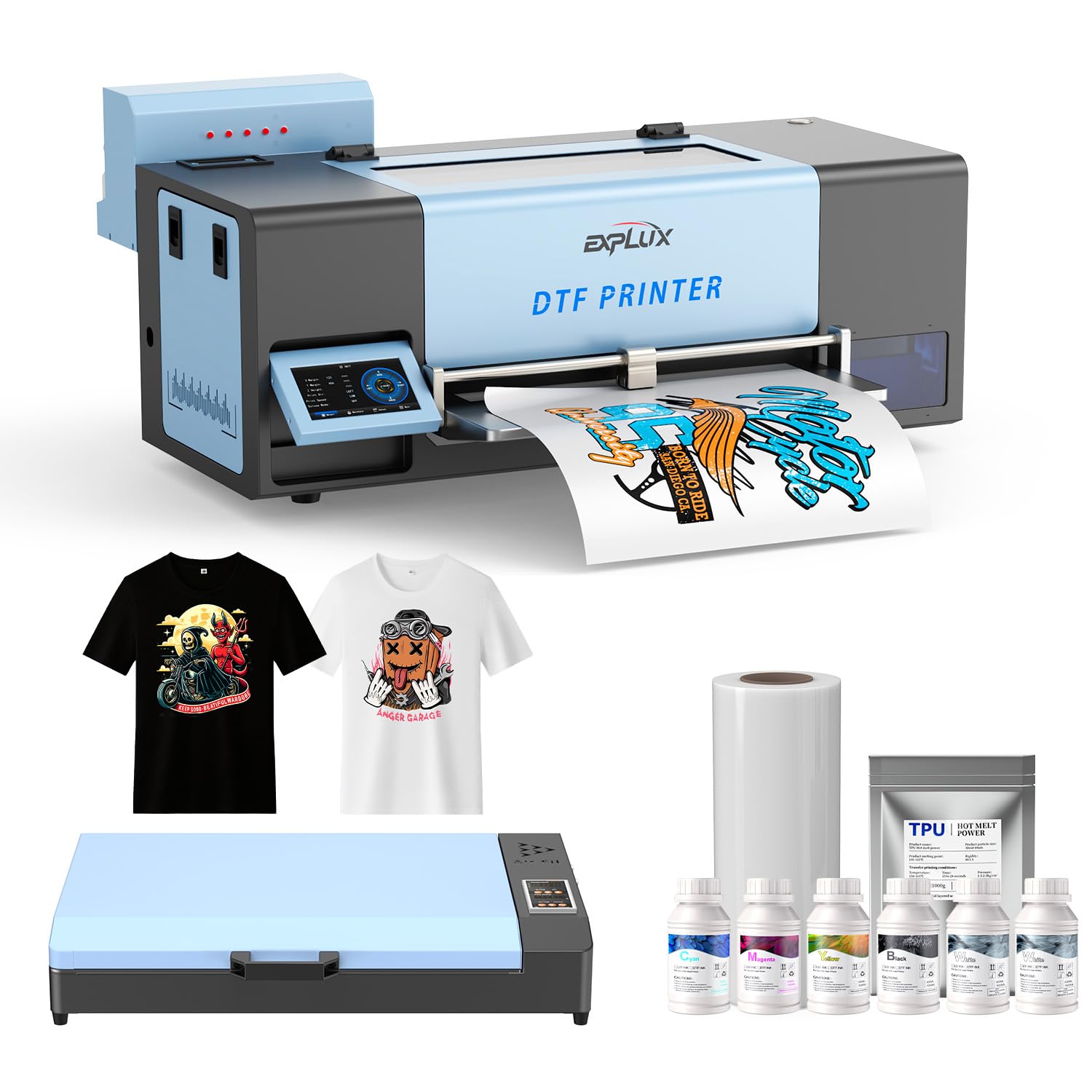 その他 OfficeXPpurofesyonaru Amazon.com: EXPLUX A3 DTF Printer XP600 Printhead S13 Bundle with