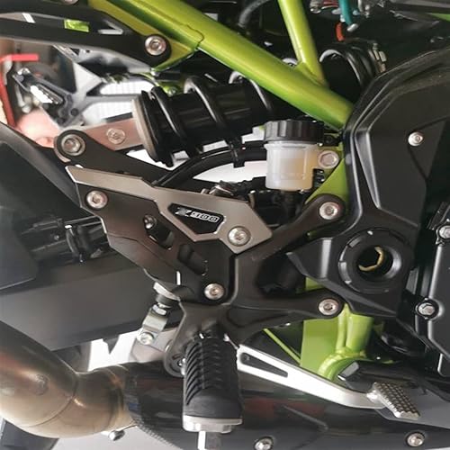 Miniatura 3 de Tablero de extensión Accesorios de motocicleta para Kawasaki Z 900 Z900 2017 2018 2019 2020 2021 2022 Protector de pedal trasero Protector de pedal