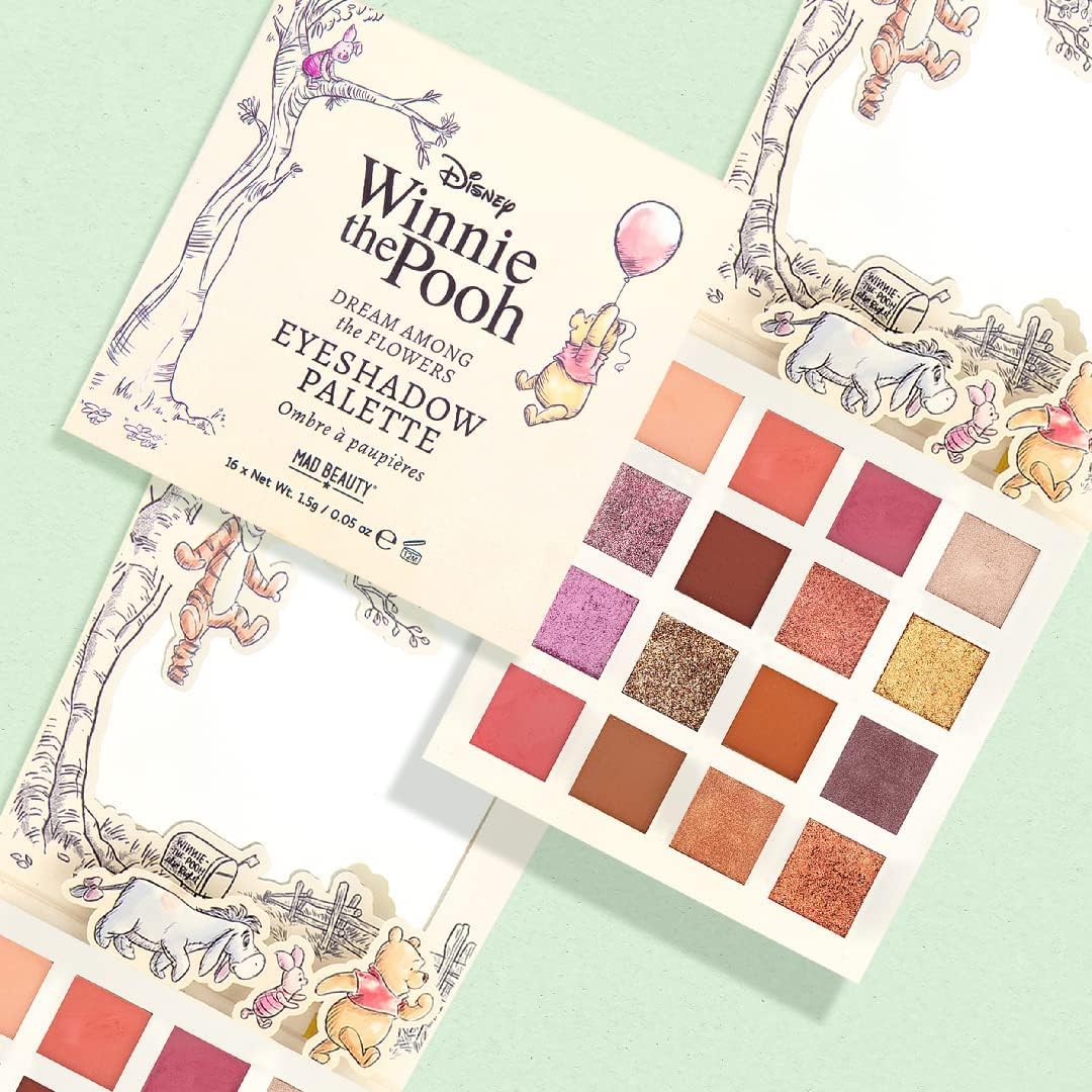 Winnie The Pooh Eyeshadow Palette 16 Shades Disney, 24 g (Pack of 1) - Image 3