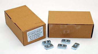 100 Strut Channel Nuts 3/8-16 No Spring Zinc Plated Unistrut B-Line Nut