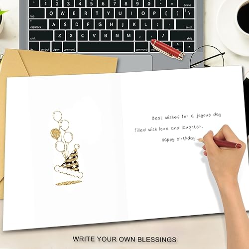 Miniatura 3 de Tarjeta de cumpleaños número 13, decoraciones de cumpleaños número 13 para niñas y niños, regalos de cumpleaños de 13 para hija e hijo, tarjeta de