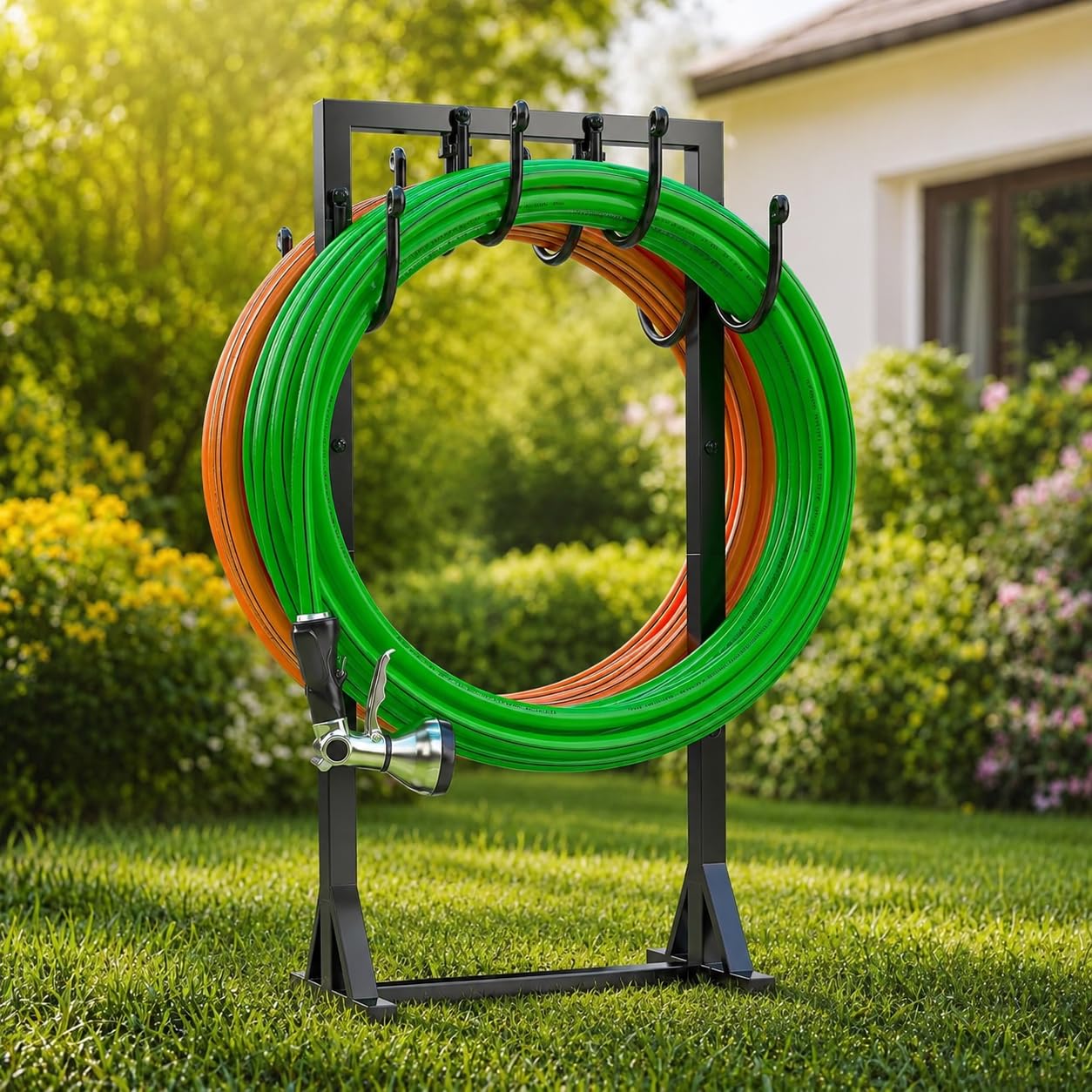 Kcysta Soporte para manguera de jardín