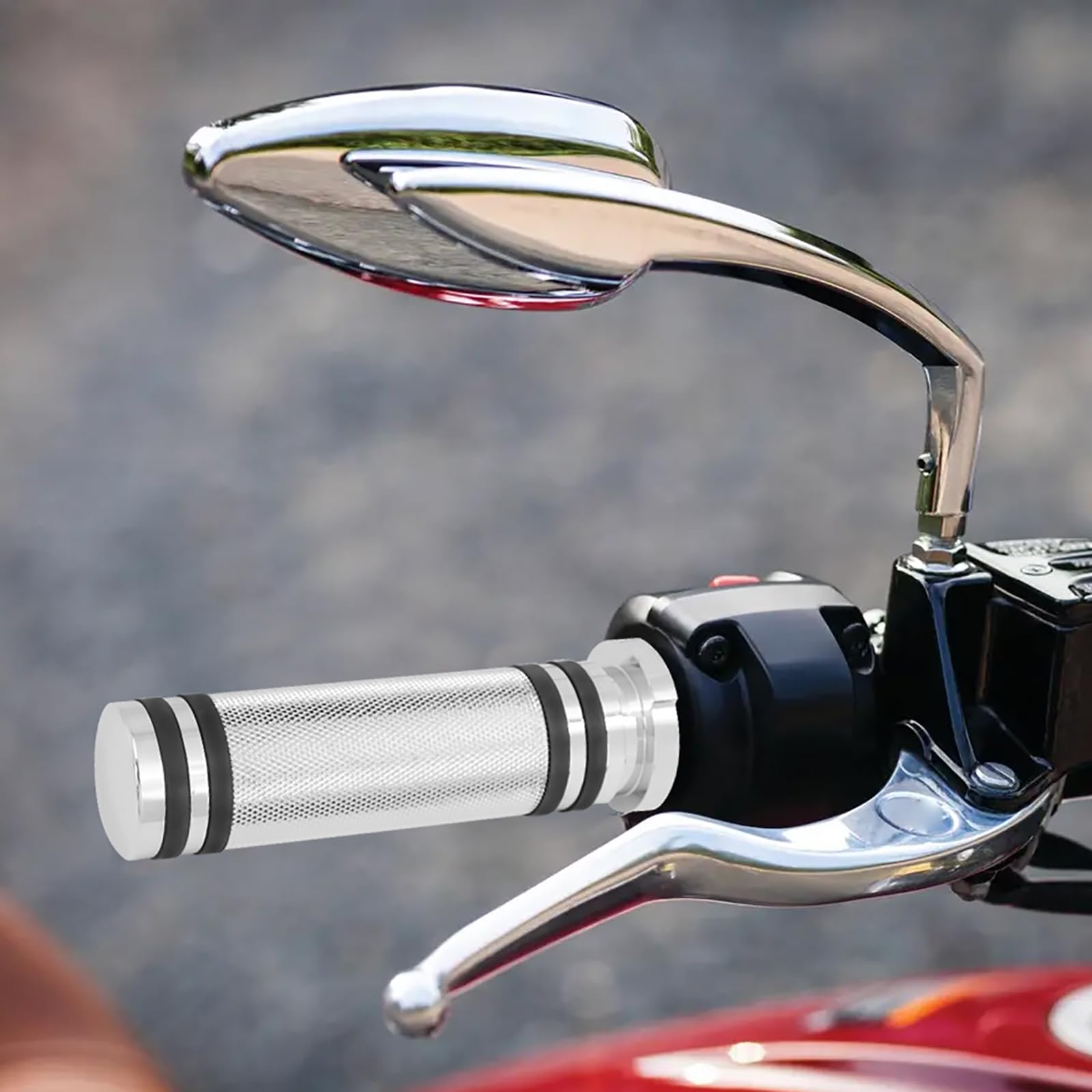 Moto Manopole 1 pollice 25mm CNC Manubrio Manubrio Manopole Per Harley Sportster Touring Dyna Softail Custom
